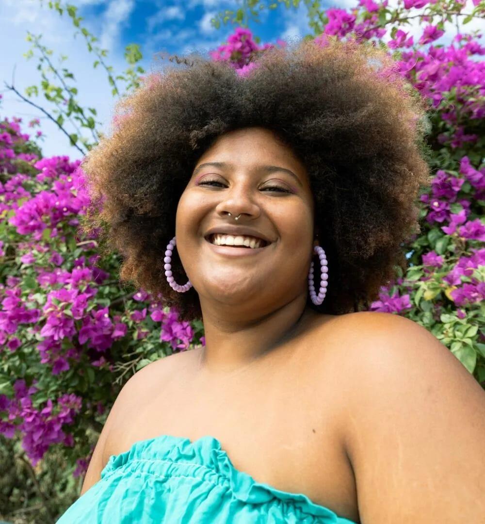 Happy couple smiling